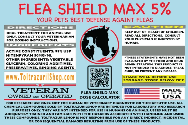 Nitenpyram Flea Shield Max Flea & Tick Solution - Image 2